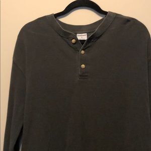 Carhart Men’s thermal 3 button long sleeve shirt